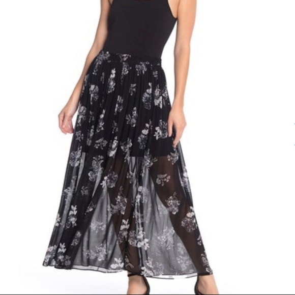 Free People Lydia Midi Skirt - Picture 1 of 9